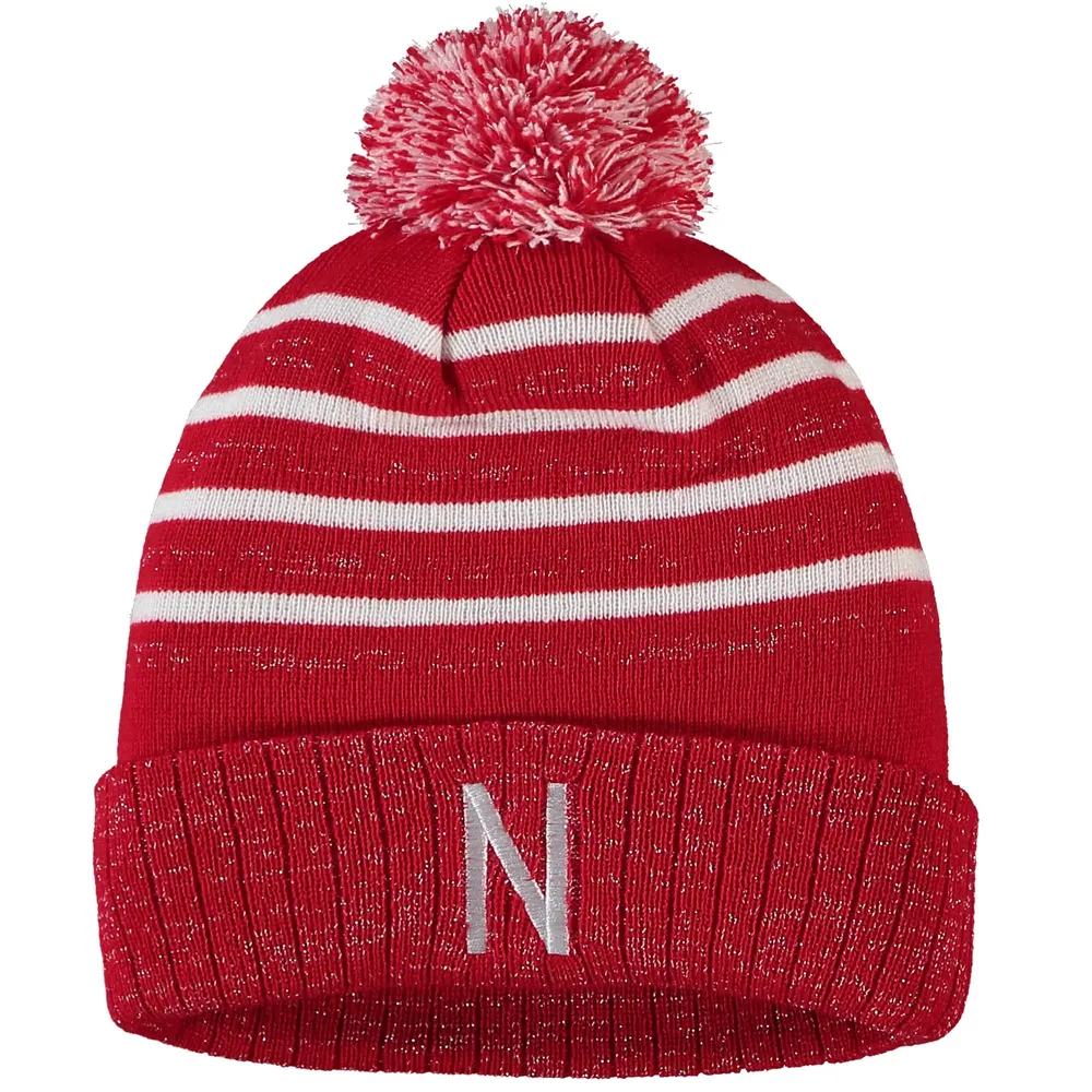 Top of the World Nebraska Shimmering Knit Hat - Women's