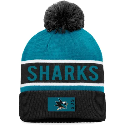 Fanatics Sharks Authentic Pro Rink Knit Hat - Men's