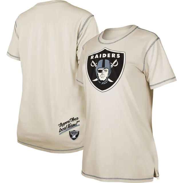 Las Vegas Raiders New Era Women's 2023 NFL Training Camp T-Shirt - Black