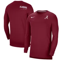 Nike Alabama 2022 Coach Long Sleeve V-Neck T-Shirt - Men's