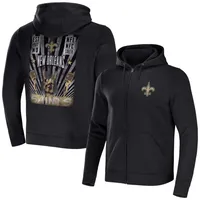 NFL x Darius Rucker Collection by Fanatics Saints Rocker Full-Zip Hoodie - Men's