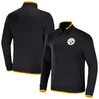 NFL x Darius Rucker Collection by Fanatics Steelers Logo 3/Zip Top - Men's