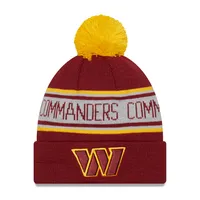 New Era Commanders Repeat Knit Hat - Men's