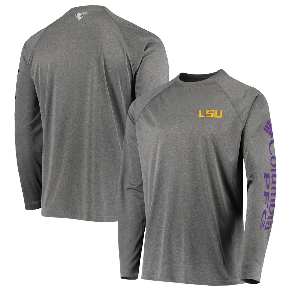 Men's Collegiate PFG Terminal Tackle™ Long Sleeve Shirt - Big - LSU