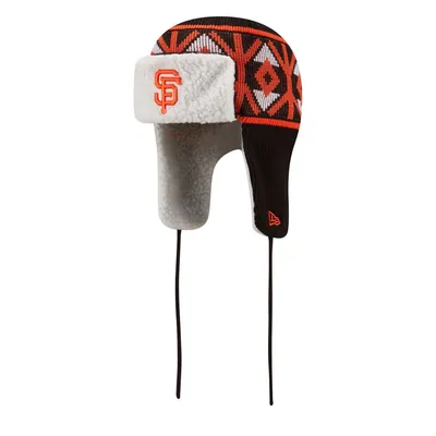 New Era Giants Knit Trapper Hat - Men's