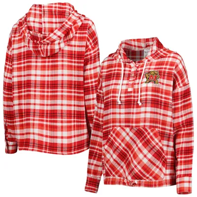 Concepts Sport Maryland Mainstay Plaid Pullover Hoodie - Women's