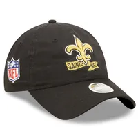 New Era Saints 2022 Sideline Adjustable 9TWENTY Hat - Women's