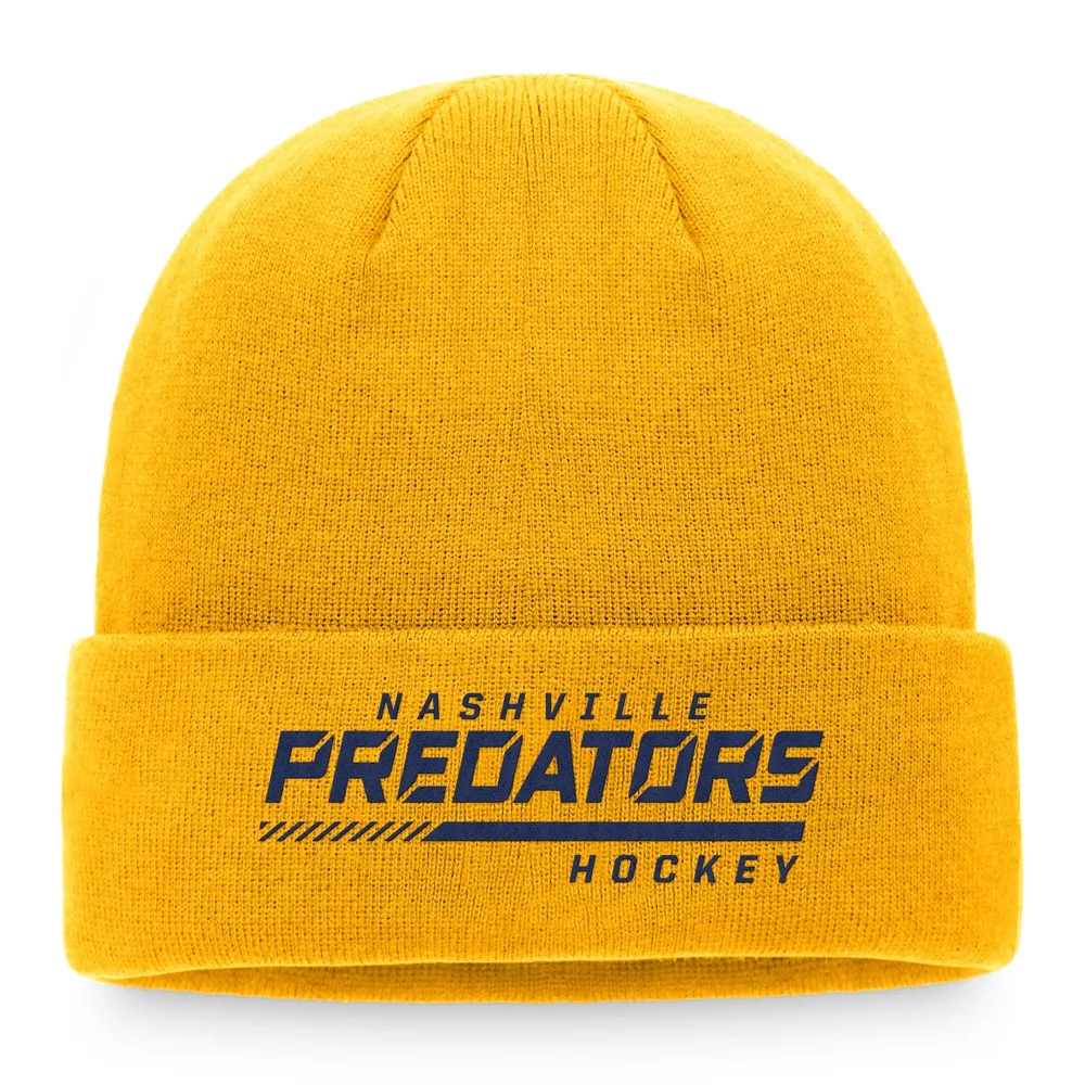 Fanatics Predators Authentic Pro Locker Room Knit Hat - Men's