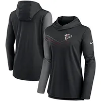 Nike Falcons Chevron Hoodie Long Sleeve T-Shirt - Women's