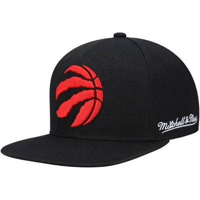 Mitchell & Ness Raptors English Dropback Snapback Hat - Men's