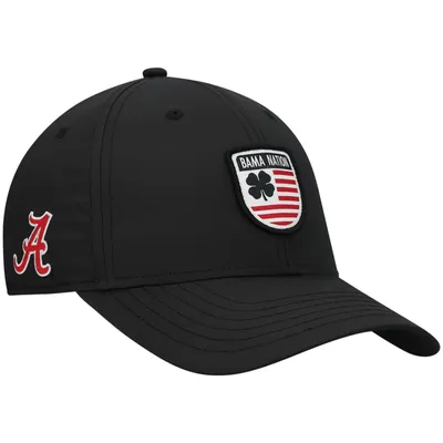 Black Clover Alabama Nation Shield Snapback Hat - Men's