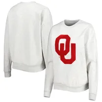 Gameday Couture Oklahoma Patch Fleece Pullover Sweatshirt - Women's