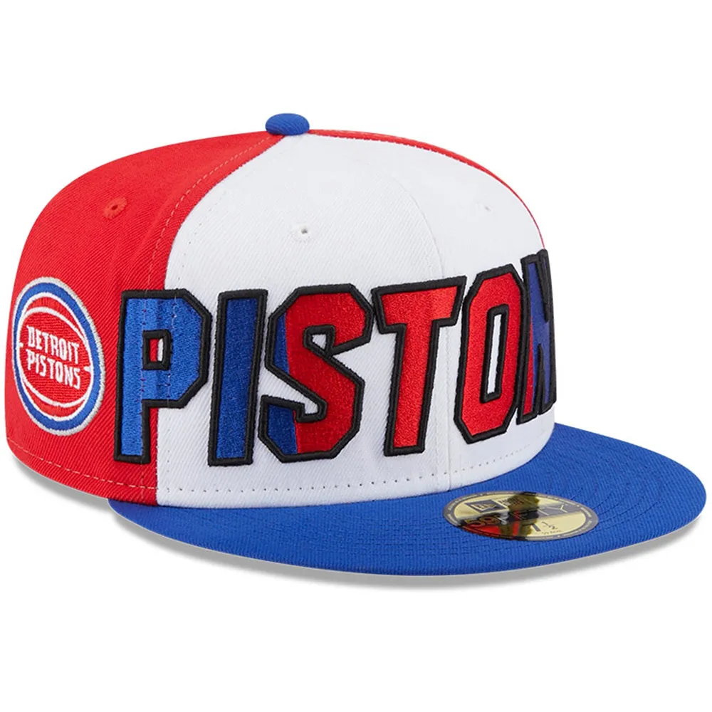 White Detroit Pistons Snapback