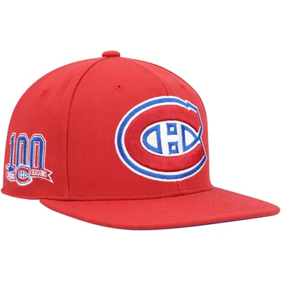 Mitchell & Ness Canadiens 100 Seasons Vintage Fitted Hat - Men's