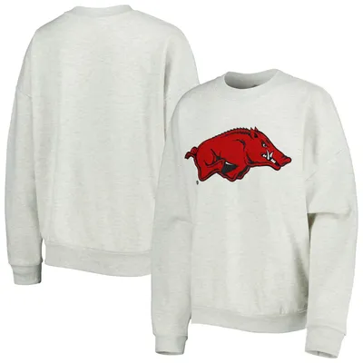 Gameday Couture Arkansas Patch Fleece Pullover Sweatshirt - Women's