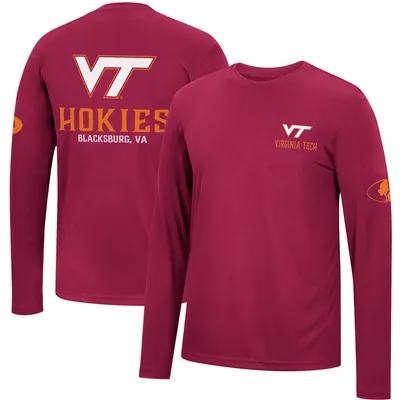 Colosseum Virginia Tech SPF 50 Long Sleeve T-Shirt - Men's