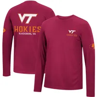 Colosseum Virginia Tech SPF 50 Long Sleeve T-Shirt - Men's