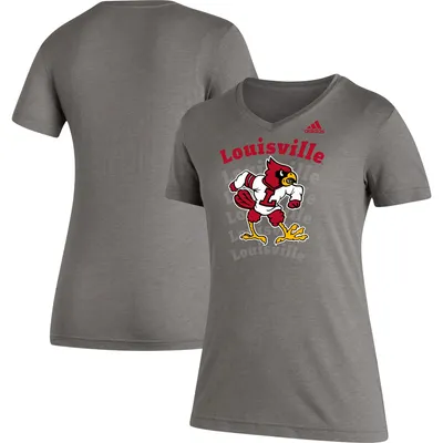 Lids Louisville Cardinals Gameday Couture Women's PoweredBy Never Look Back  Acid Wash T-Shirt - Charcoal
