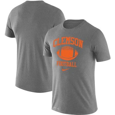 Nike Clemson Retro Football Lockup Legend T-Shirt - Men's