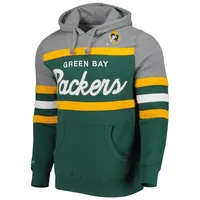 Mitchell & Ness Packers Head Coach Pullover Hoodie - Men's