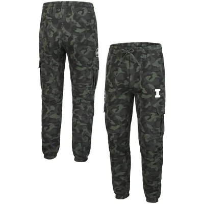 Colosseum Illinois Logo OHT Code Fleece Pants - Men's