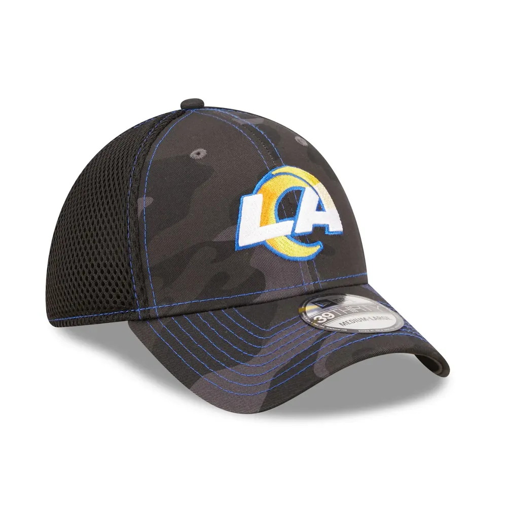 New Era Rams Historic Logo Neo 39THIRTY Flex Hat - Men's