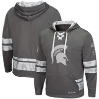 Colosseum Michigan State OHT Lace-Up Pullover Hoodie - Men's