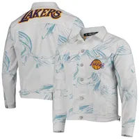 FISLL Lakers Ice Cloud Denim Jacket - Men's