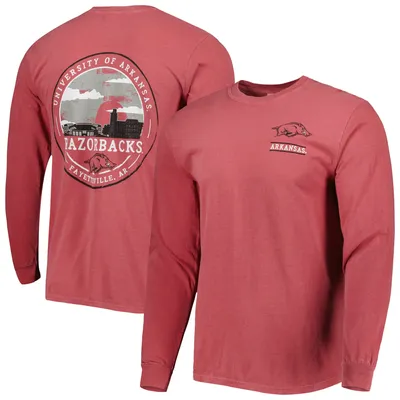 Image One Arkansas Circle Campus Scene Long Sleeve T-Shirt - Men's