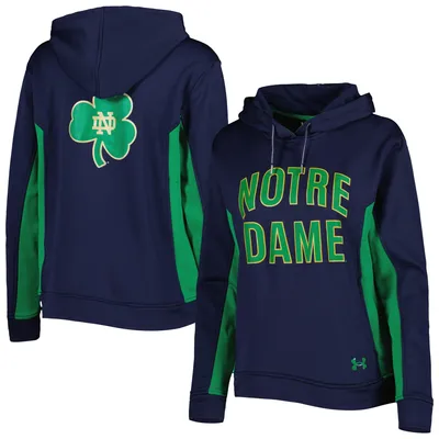 Under Armour Notre Dame Gameday Tech Pullover Hoodie - Women's