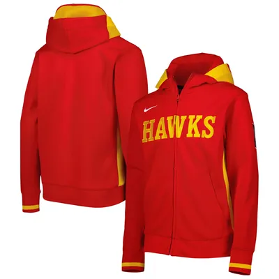 Lids Atlanta Hawks Mitchell & Ness Team Origins Fleece Pullover Hoodie -  Red
