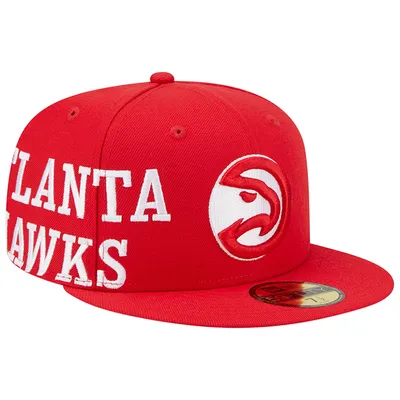 New Era Hawks Side Arch Jumbo 59FIFTY Fitted Hat - Men's