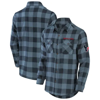 NFL x Darius Rucker Collection by Fanatics Texans Long Sleeve Button-Up Shirt - Men's