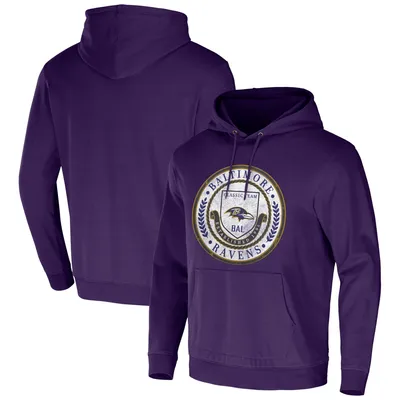 NFL x Darius Rucker Collection by Fanatics Ravens Washed Pullover Hoodie - Men's