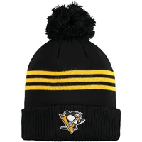 adidas Penguins Locker Room Three Stripe Knit Hat - Men's