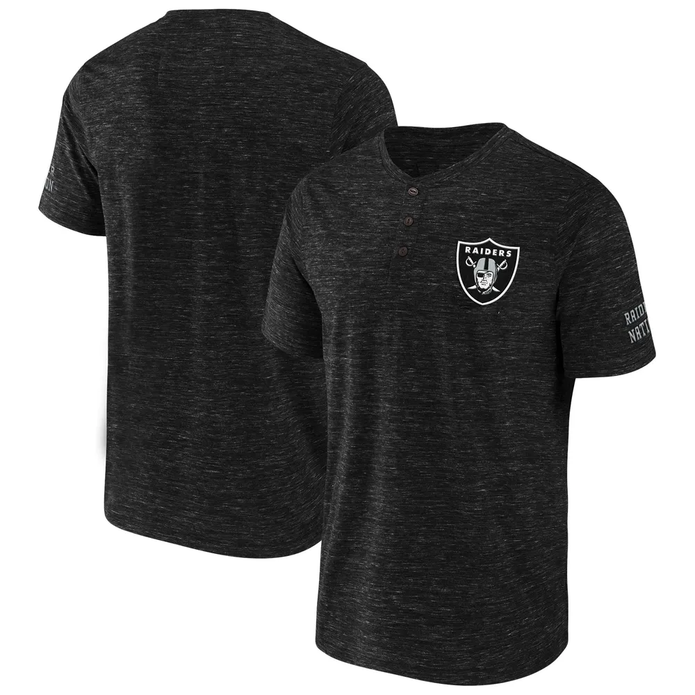 NFL x Darius Rucker Collection by Fanatics Raiders Slub Henley T-Shirt - Men's