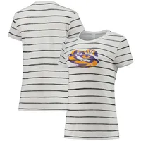 Alternative Apparel LSU Ideal Stripe T-Shirt - Women's