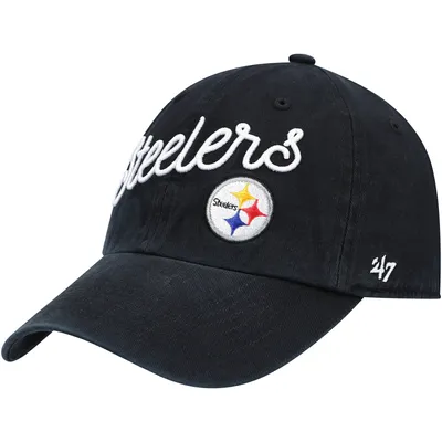 47 Brand Steelers Millie Clean Up Adjustable Hat - Women's