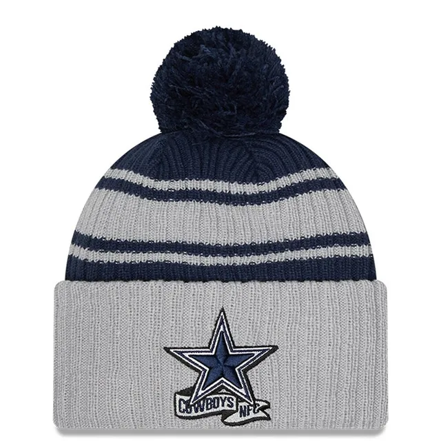 New Era Men's Dallas Cowboys Fresh Stripe Black Knit Beanie