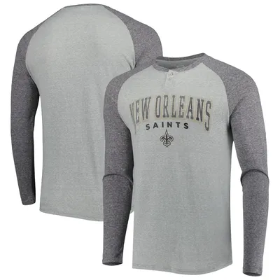 New Orleans Saints Concepts Sport Meter Long Sleeve T-Shirt