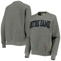 Pressbox Notre Dame Moose Quilted Pullover Sweatshirt - Women's