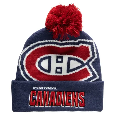 Mitchell & Ness Canadiens Punch Out Knit Hat - Men's