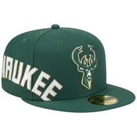 New Era Bucks Side Arch Jumbo 59FIFTY Fitted Hat - Men's