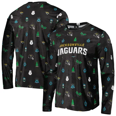 Forever Collectible Jaguars Holiday Repeat Long Sleeve T-Shirt - Men's