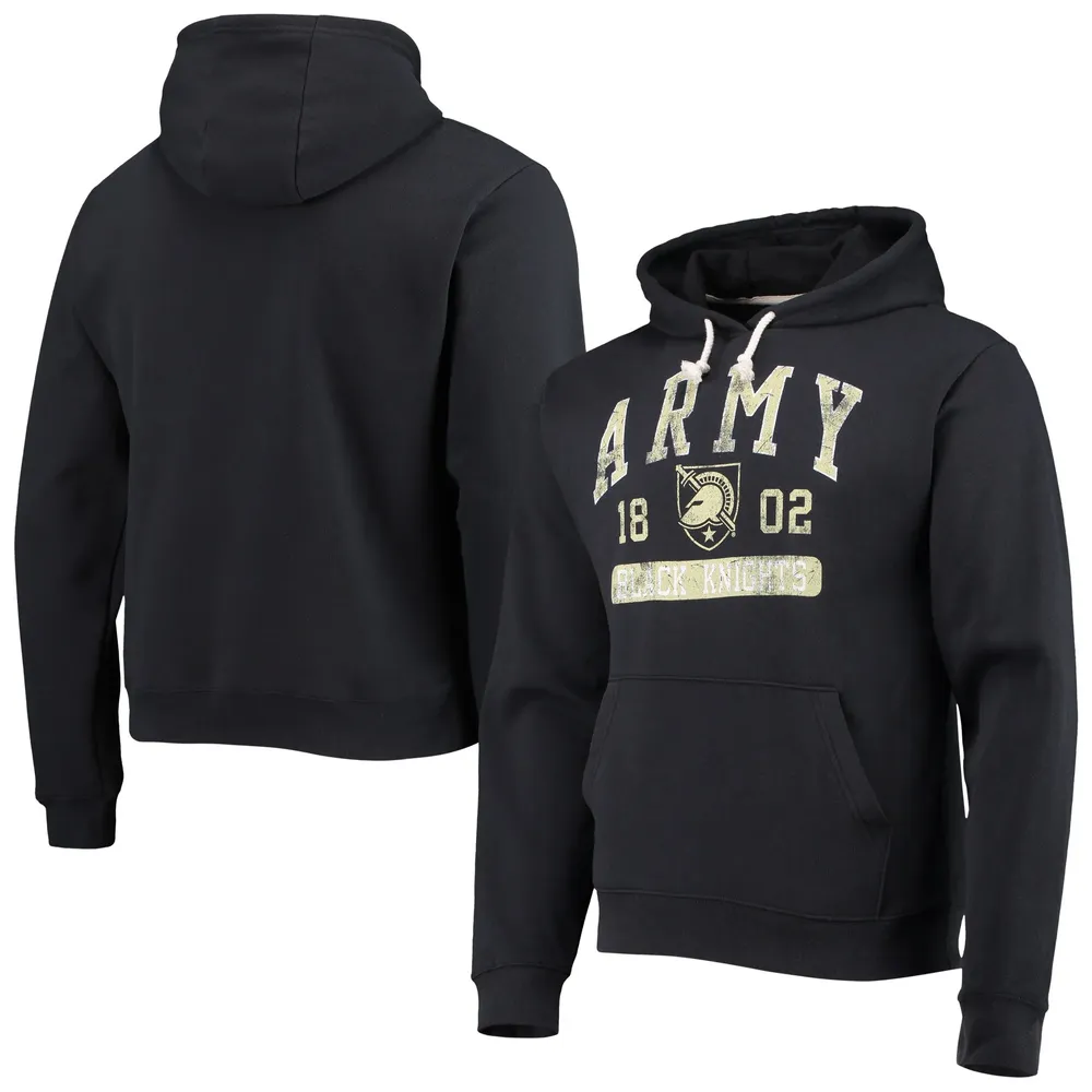 League Collegiate Wear Army Volume Up Essential Fleece Pullover Hoodie - Men's