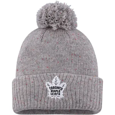 adidas Maple Leafs Speckle Knit Hat - Women's