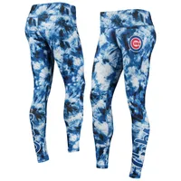 Forever Collectible Cubs Tie-Dye Leggings - Women's