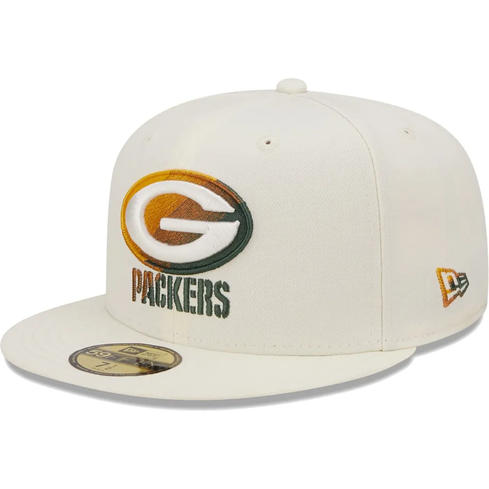 New Era Packers Chrome Color Dim 59FIFTY Fitted Hat - Men's