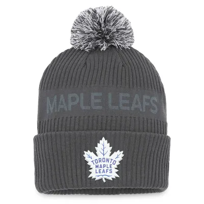 Fanatics Maple Leafs Authentic Pro Home Ice Knit Hat - Men's