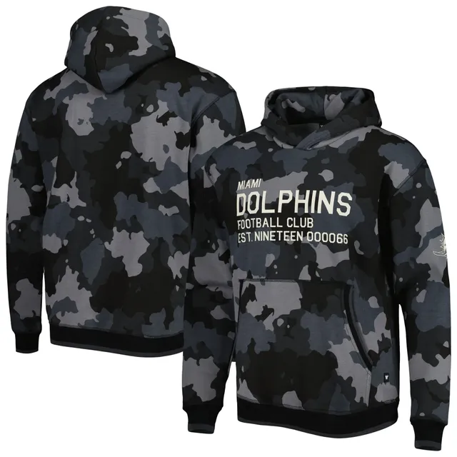 Nike Men's Nike Aqua Miami Dolphins Sideline Pop Performance Pullover Long  Sleeve Hoodie T-Shirt